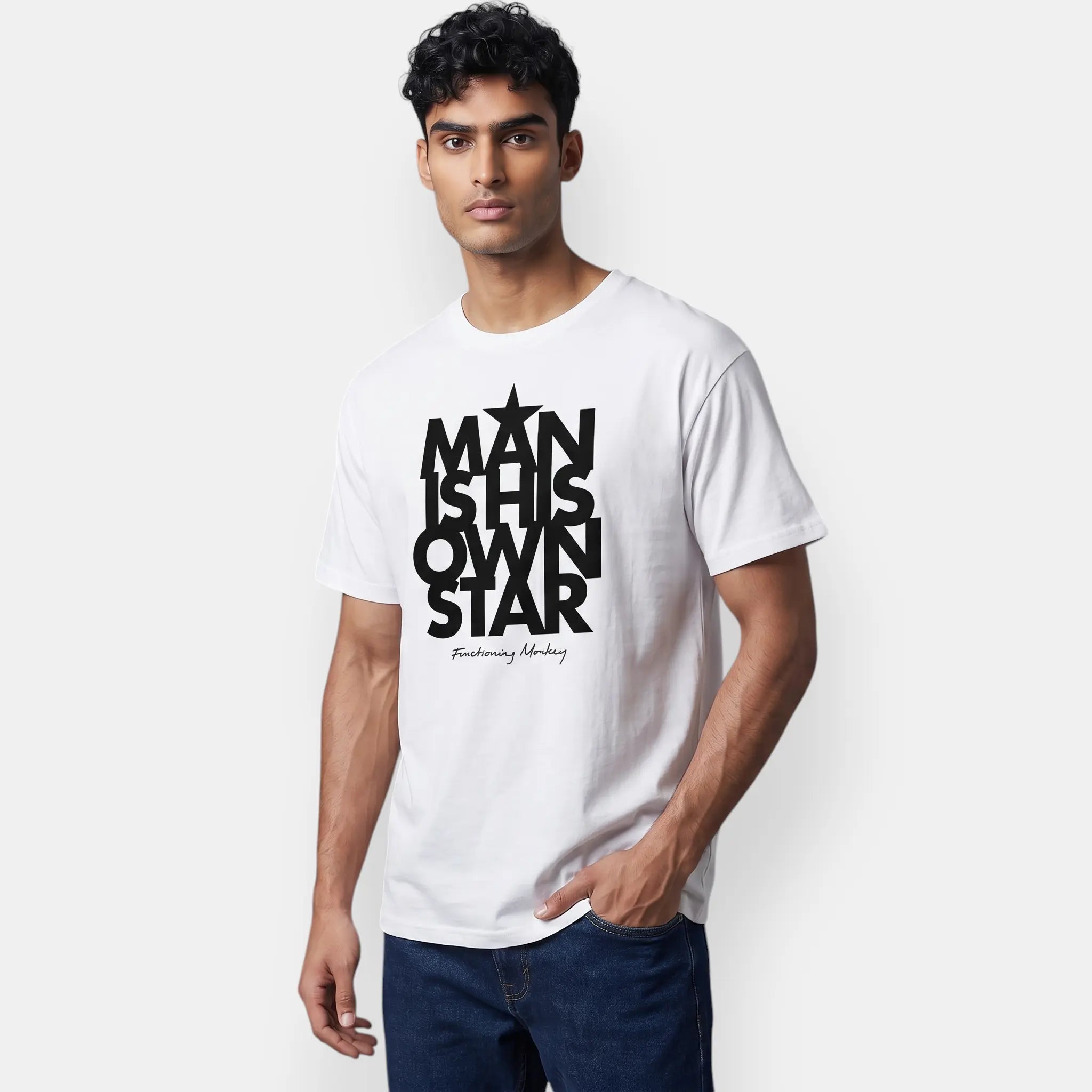 MAN IS HIS OWN STAR